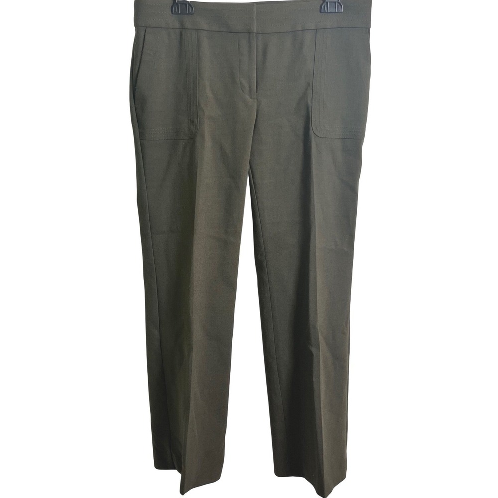 ❤️Pantology Petite Women Dress Pants Size 12P Striped Gray & Pink Career Casual
